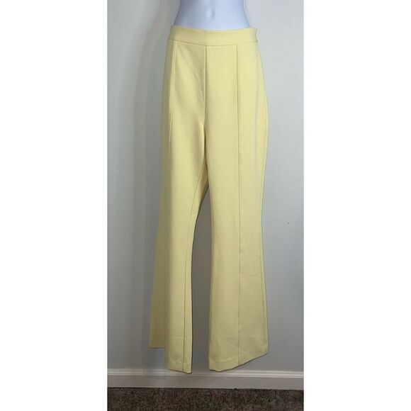 Women’s GUESS Yellow Flare Pants Work Slacks 8 - Picture 8 of 8